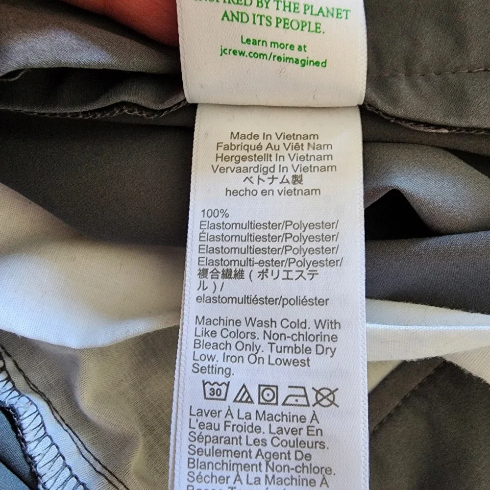J. Crew Men's Shorts Size 35 Gray 9